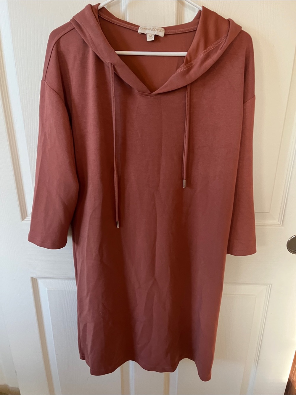 Cynthia Rowley Dusty Rose Pullover Top vacation/resort wear size medium